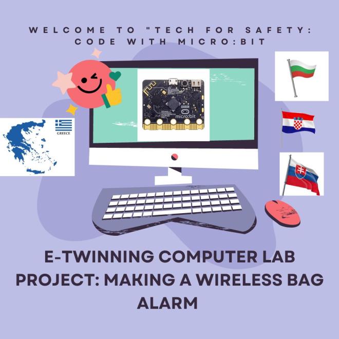 Tech for safety: Wireless bag alarm - Code with Micro:Bit