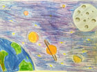 Η Δημιουργία του Λογότυπου για το eTwinning Project "STEAM mission: From the Earth to the Moon"